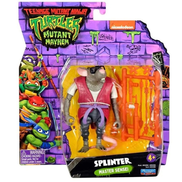 Playmates TMNT Mutant Mayhem Splinter