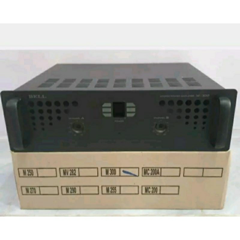 BOX POWER AMPLIFIER BELL M300
