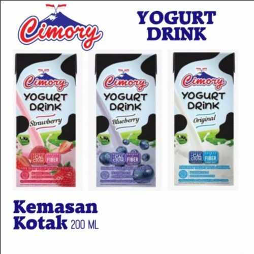 

GROSIR CIMORY YOGURT 200 ML (1 DUS ISI 24 PCS)