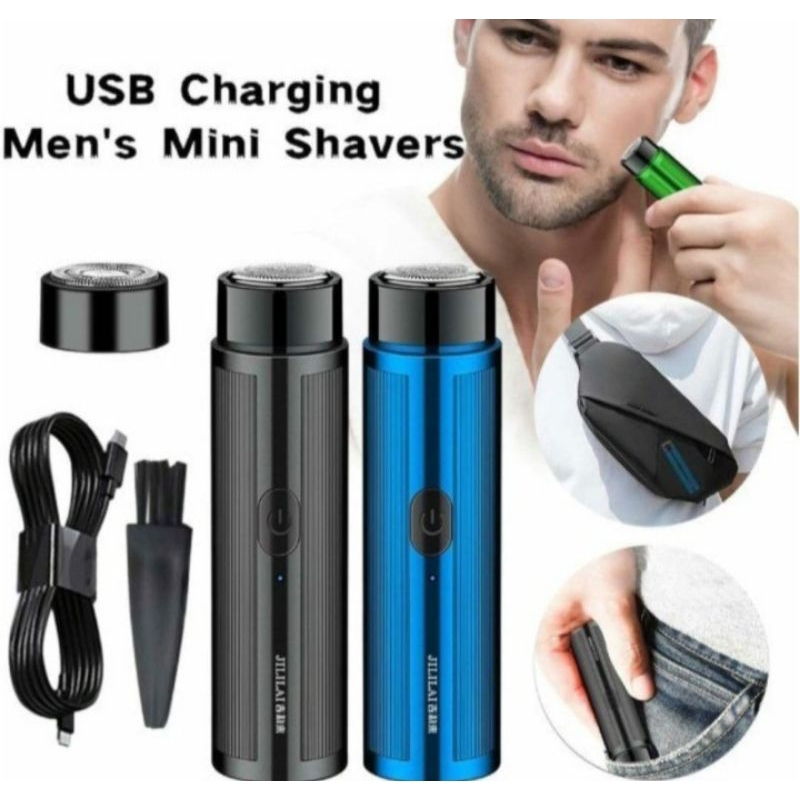Alat Cukur Min Portable Cukur Elektrik Alat Cukur Jenggot Kumis/Alat Cukur Elektrik Mini Portable Re