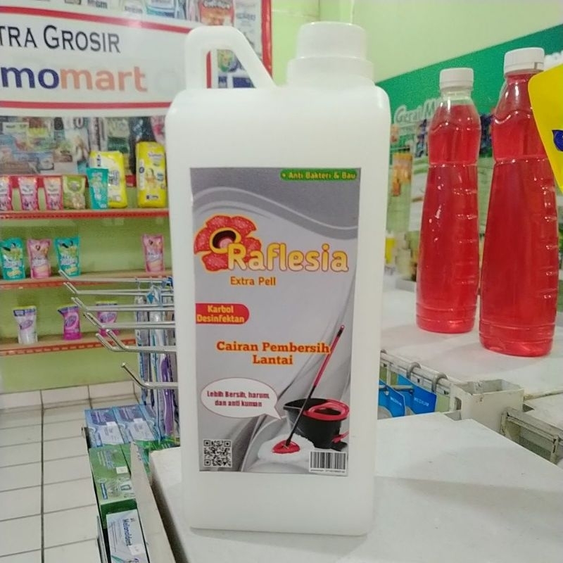 Super Pel/ karbol pinus (aroma Rumah Sakit) 1 liter