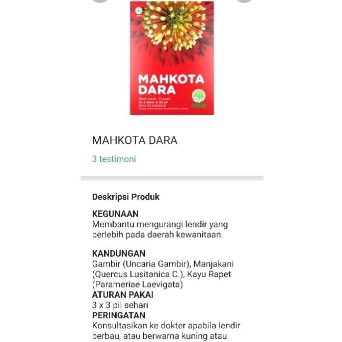 

Mahkota Dara