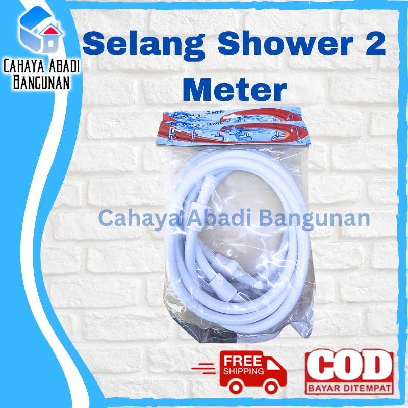 Flexible Hose PVC Selang Shower Fleksibel PVC panjang 200Cm