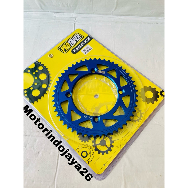 Gear belakang klx 150 D Tracker 150 BIRU PROTAPER