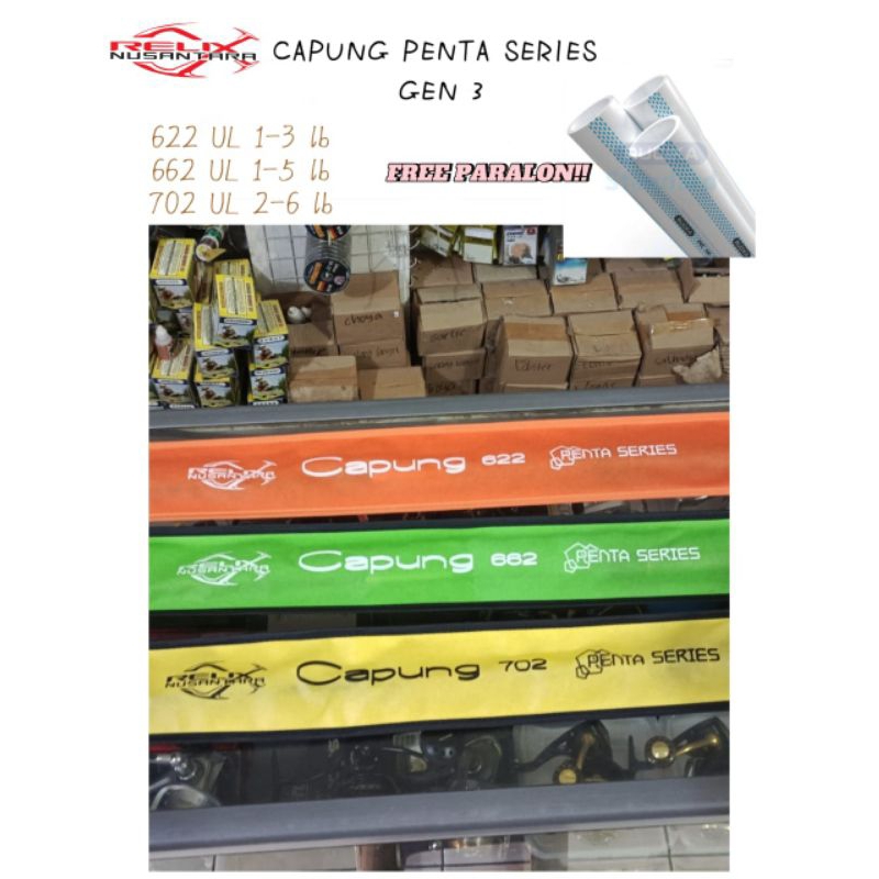 JORAN CAPUNG PENTA SERIES GEN 3 RELIX NUSANTARA 622,662,702