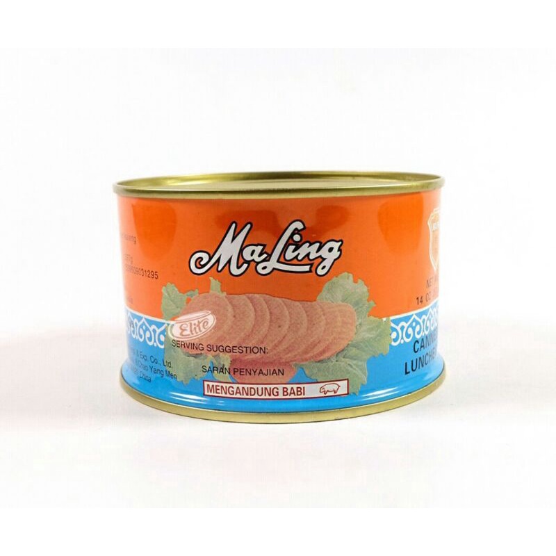 

Star 12.12 HAM MALING / HAM BABI KALENG BESAR FYF / CANNED PORK LUNCHEON PORK 397 GR murah