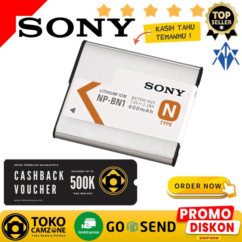 SONY NP-BN1 ORIGINAL ( NO BOX )