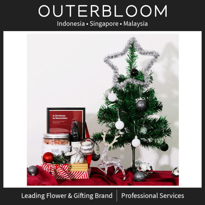 

Hampers Natal - Outerbloom Christmas Jolly Wooden Serenade Hampers