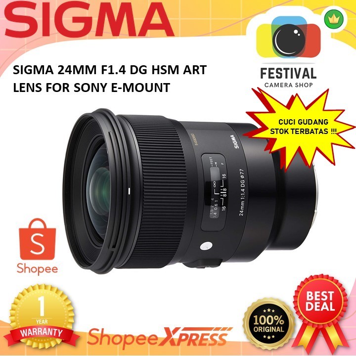 SIGMA FOR SONY 24MM F1.4 DG HSM ART SIGMA 24MM SONY