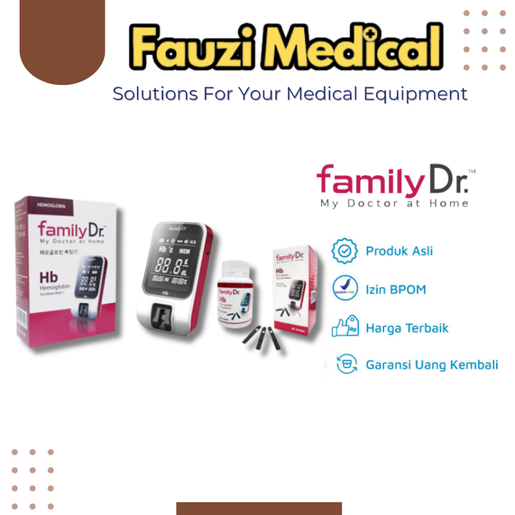 Family Dr. Alat Cek Hb | Alat Test HB (Hemoglobin)