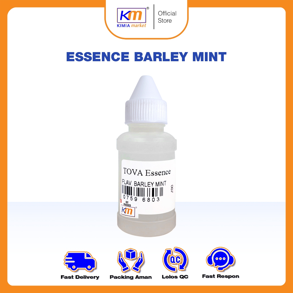 

Essence Perisa Makanan Minuman TOVA Barley Mint 50ml / Perisa Makanan / Penambah Rasa Cair / Perisa Cair Barley Mint / Essen Barley Mint Makanan/Minuman