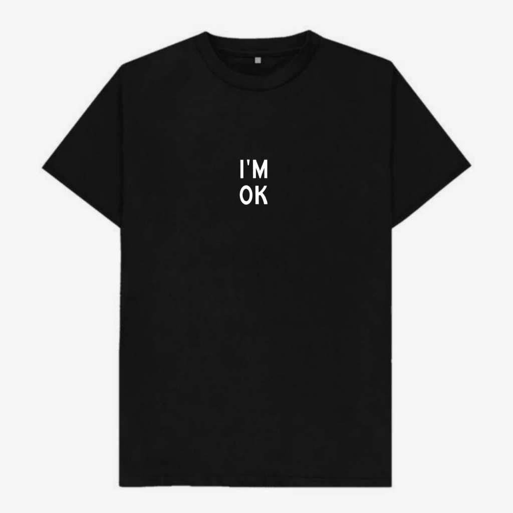 KAOS DISTRO GAMBAR IM OK / BAJU KAOS PRIA DEWASA 2023 / BAJU KAOS HITAM / BAJU DISTRO PRIA TERBARU /