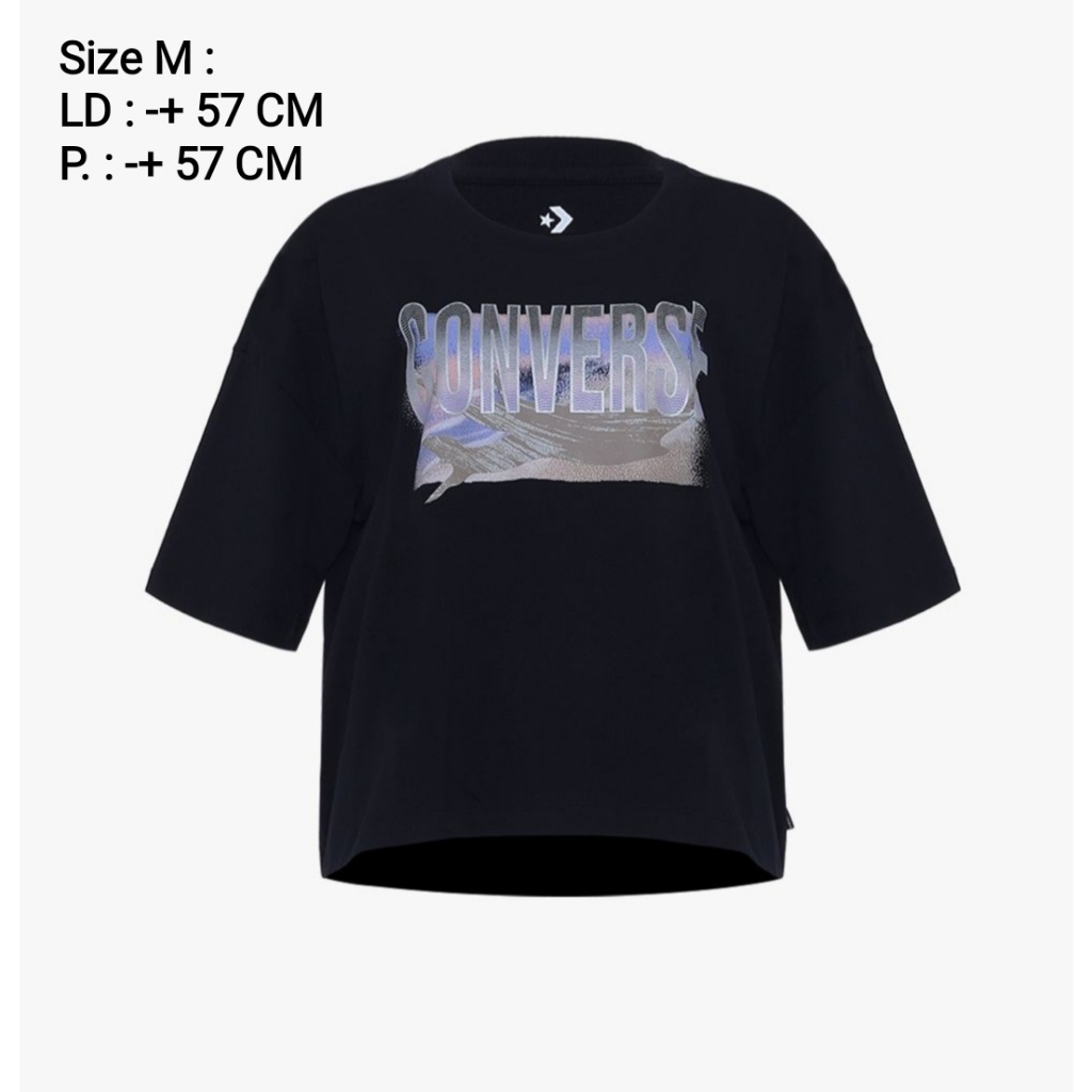 Kaos Wanita Tshirt Wanita  Oversize Shirt ORIGINAL Converse