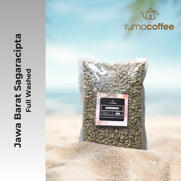 

Green Bean Arabica Jawa Sagaracipta Full Washed Dry Hull Rumacoffee