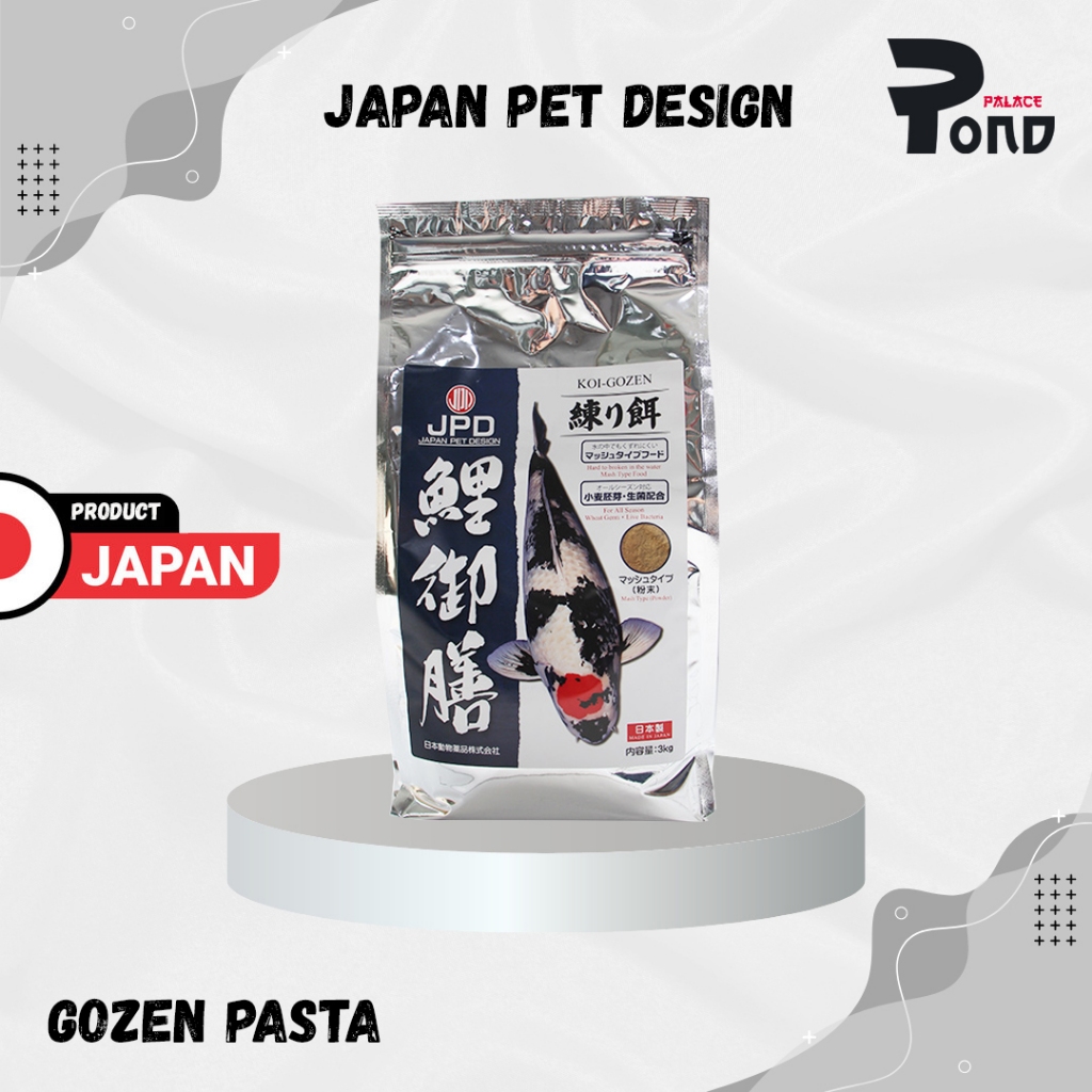 Makanan Ikan Koi Food JPD Koi Gozen Pasta 3kg
