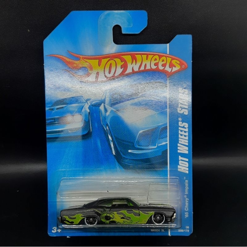 Hot Wheels 65 Chevy Impala Green Flame