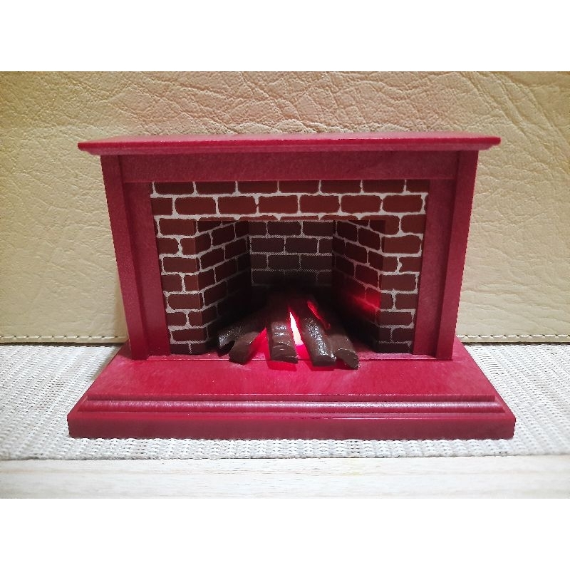 Sylvanian Families Vintage Fireplace (Bisa nyala)