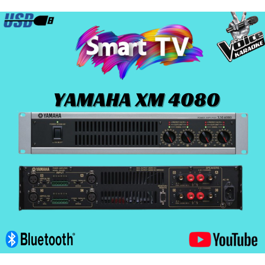 POWER AMPLIFIER AUDIO YAMAHA XM 4080 / XM-4080 / XM4080 RESMI YAMAHA
