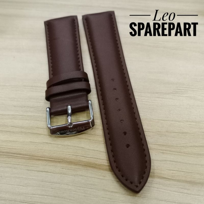Tali jam kulit / 22mm