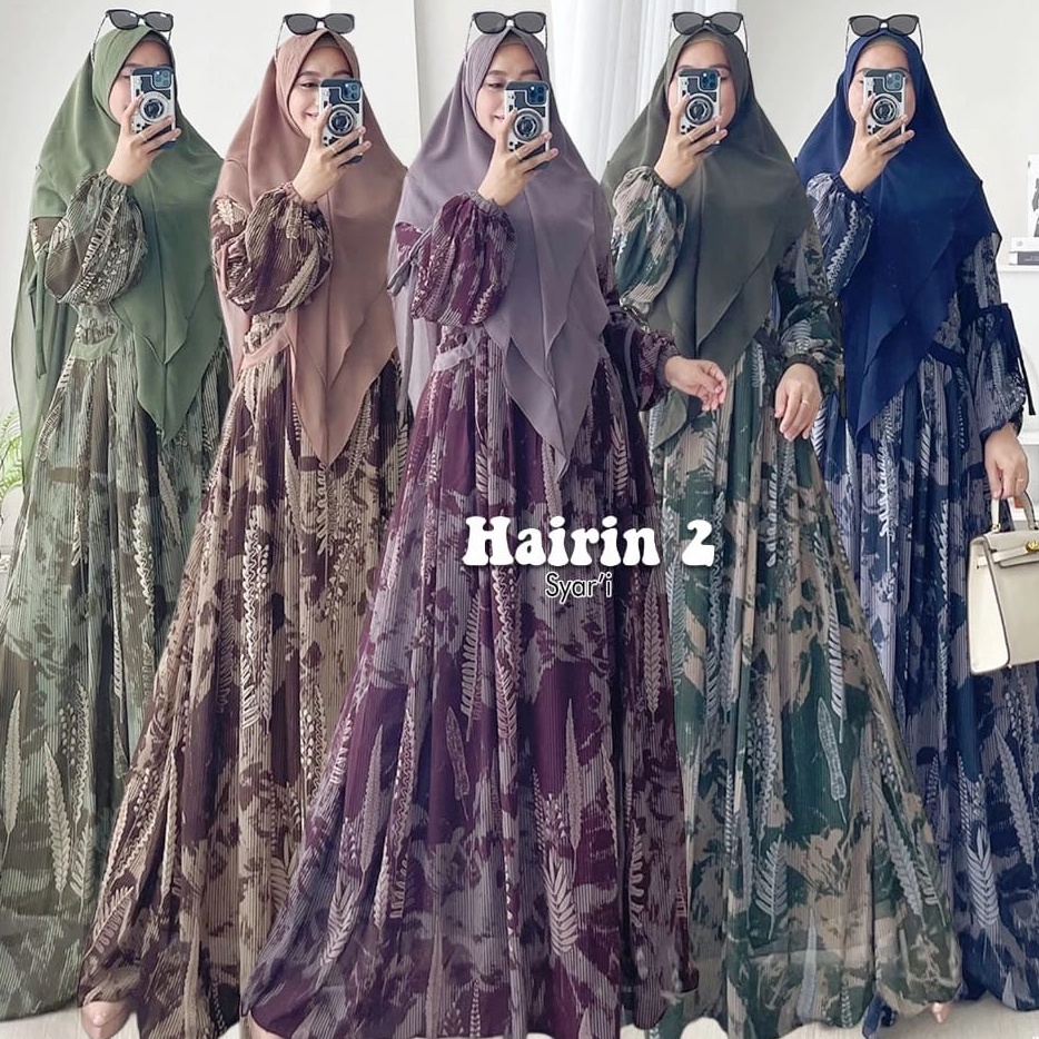 Import ✨Terbaik✨ Hairin 2 syari / Hairin 7 syari / Hairin 9 syari / Hairin 13 syari / Hairin 15 syar