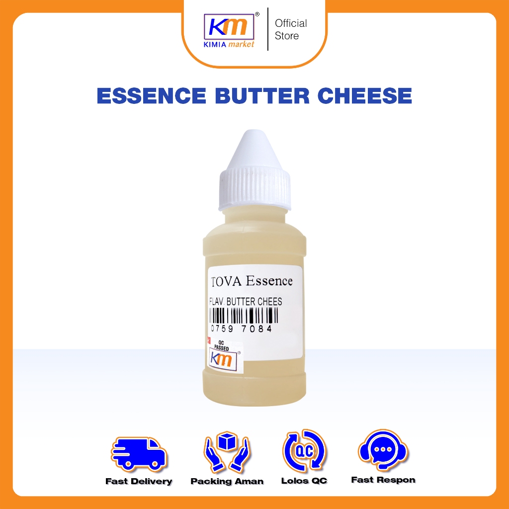 

Essence Perisa Makanan Minuman TOVA Butter Cheese 50ml / Perisa Makanan / Penambah Rasa Cair / Perisa Cair Butter Cheese / Essen Butter Cheese Makanan/Minuman