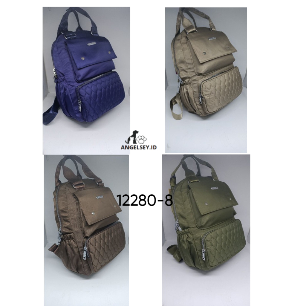 Tas Wanita Serbaguna / Tas Ransel Laptop 14 inch Chibao 12280-8