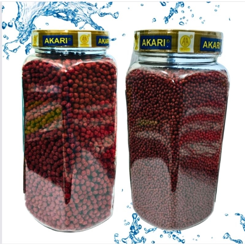 Akari AA SUPER RED 300GR Makanan Ikan Koi Koki