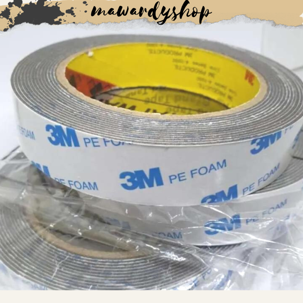 

Double Doble tape 3M PUTIH 2 cm x 4 meter Isolasi Perekat Lem bolak balik dobel tape | DOUBLE TAPE 3M ABU-ABU ORIGINAL | 3M isolasi bolak balik double tape 3M dobel tape 3M solasi bolak balik 3M