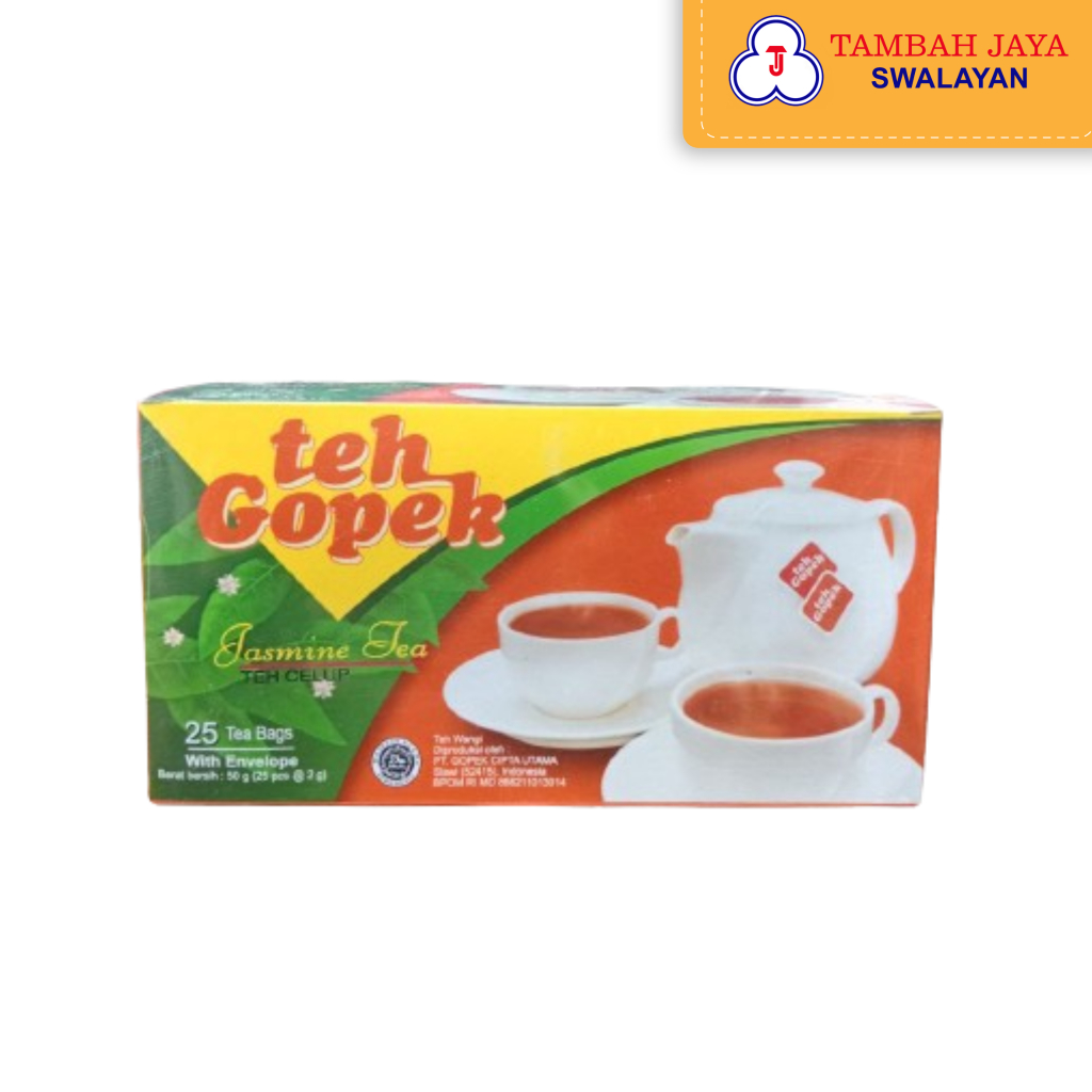 

Teh Gopek Jumbo Jasmine Tea 50gr / 25pcs