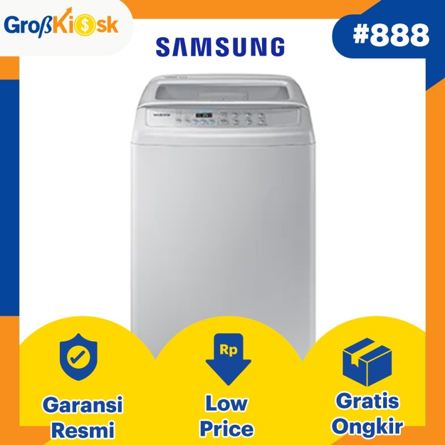 MESIN CUCI 1 TABUNG SAMSUNG 8.5 KG TOP LOADING WA-85H4200SG