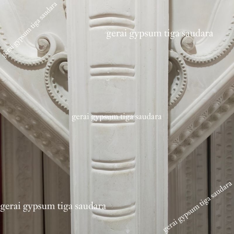 Lis Gypsum Minimalis 16cm Motif Bambu - Lis Profil Gypsum 16cm