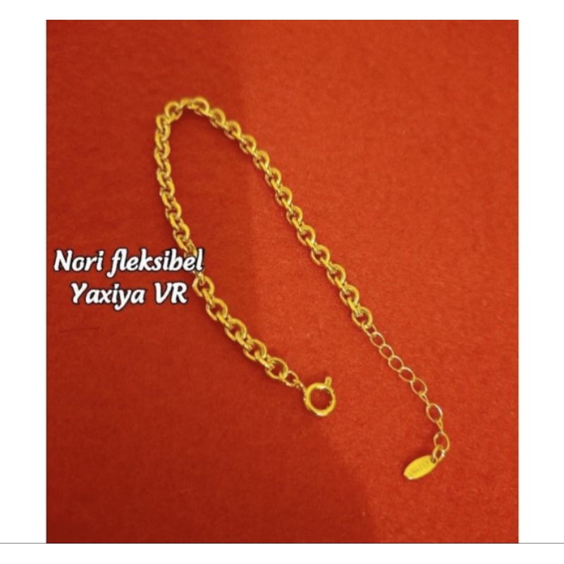 GELANG NORI LAPIS EMAS 24K
