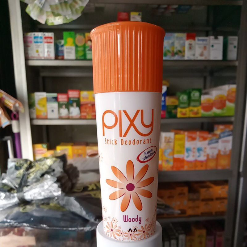 pixy stick deodorant 34g (warna orange)