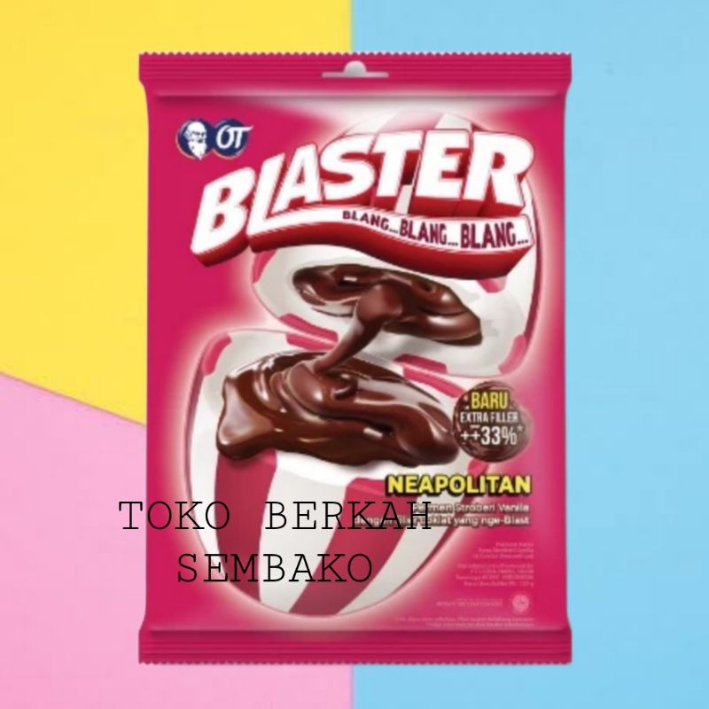 

Permen BLASTER Rasa Stoberi Vanilla 125gr -1 BUNGKUS