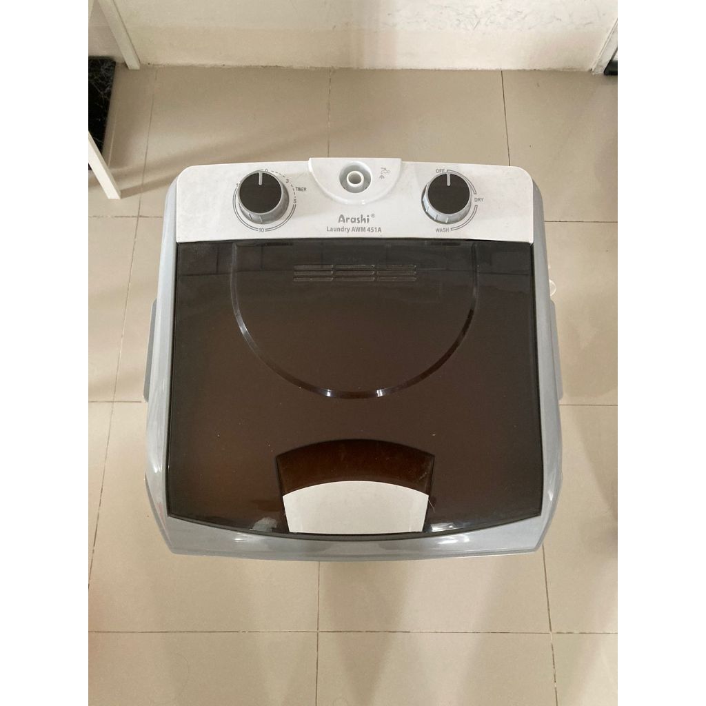 Arashi Laundry AWM 451A (Mesin Cuci Bekas)