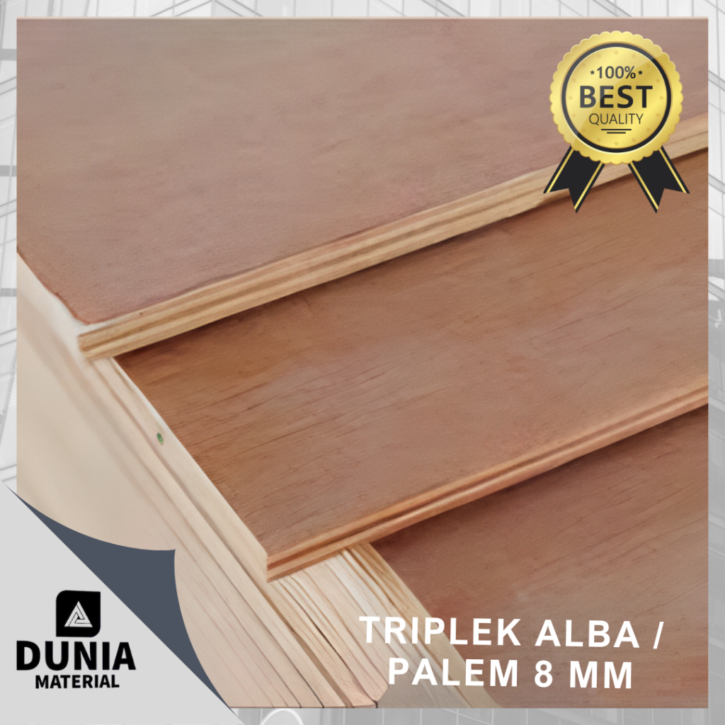Triplek Alba / Palem 8 mm