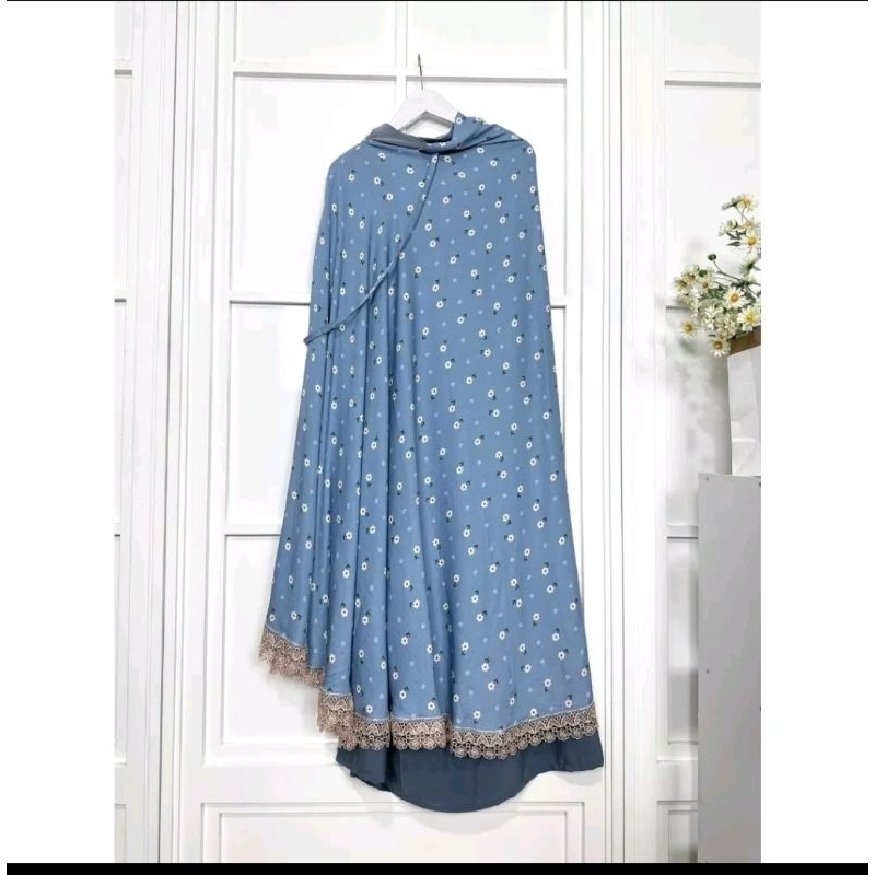 Sakura Mukena Rayon Motif by Yoora sarah