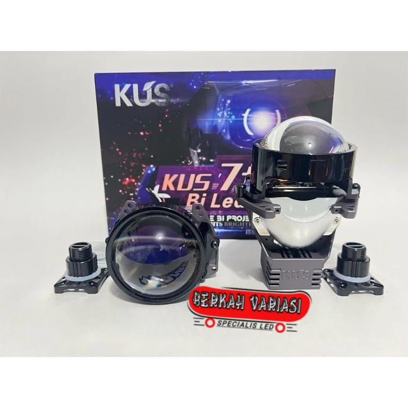 BILED KUS 7 TH BI LED PROJECTOR LENS 3 INCH BLUE LENS PROJECTOR BILED