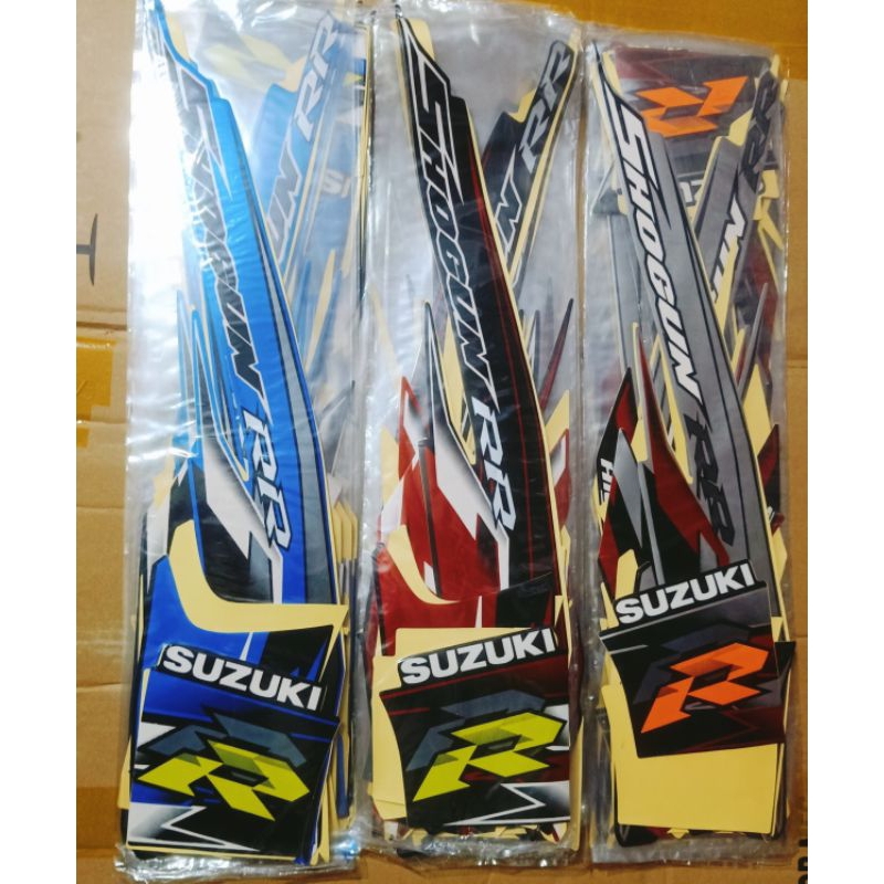 Striping motor / les body Suzuki Shogun 125 RR 2008