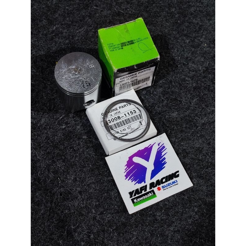 PISTON SET RING SEHER B75 NINJA R RR ORIGINAL KAWASAKI