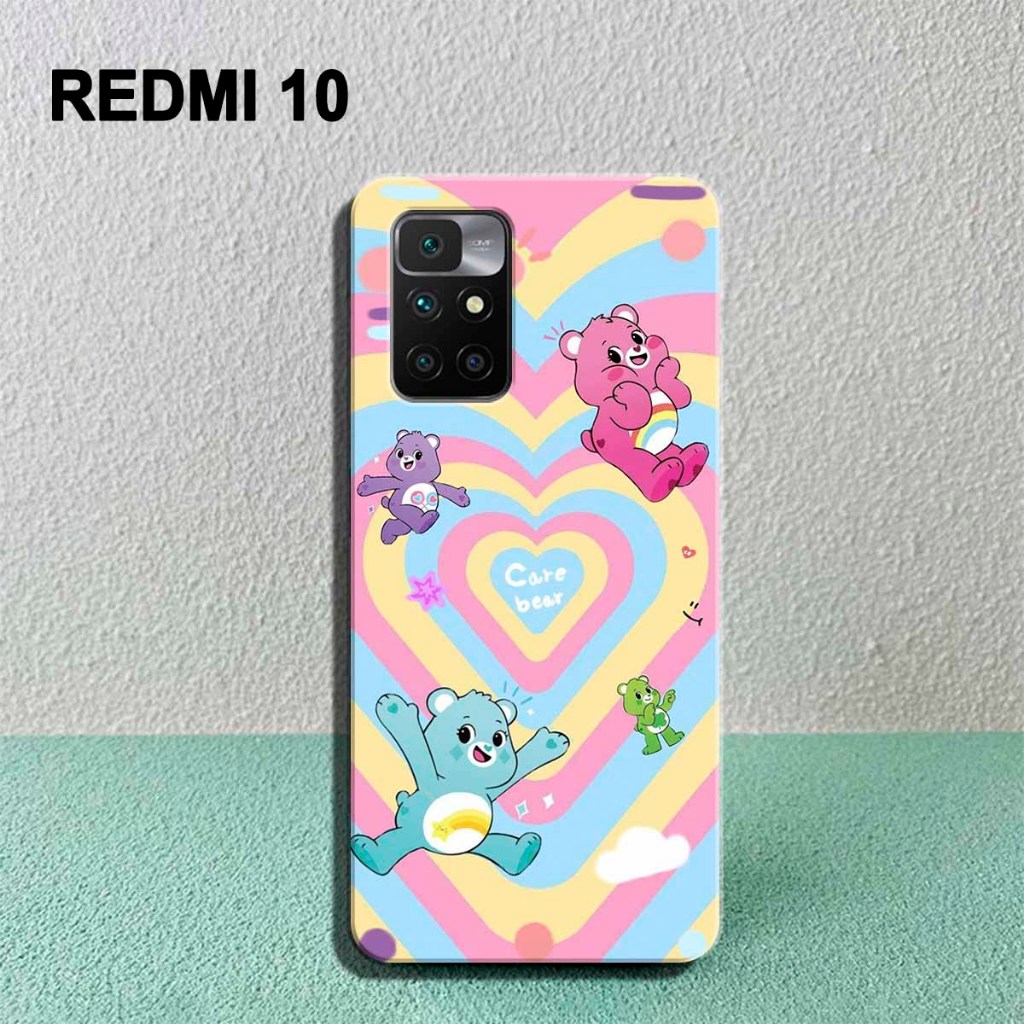 Case Hp - Redmi 10 - Casing Hp - Redmi 10 - External_Acc  - Motif Kartun - Fashion Case - Case Cewek