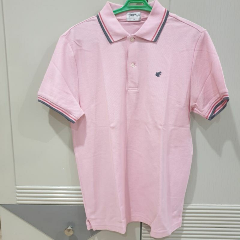 New Without tag Giordano Polo Pria size M warna pink
