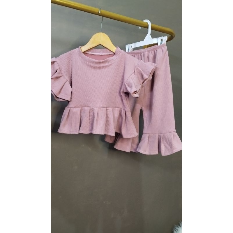 Crop top anak perempuan usia 1 dan 2 tahun murah Crop top anak perempuan korean style