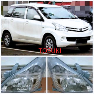 HEADLAMP ASSY AVANZA XENIA 2012 2013 2014 LAMPU BESAR UTAMA HEAD LAMP
