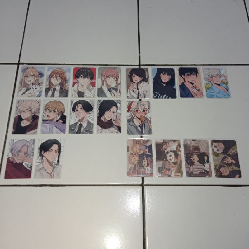 [PILIH JNE]pc ganteng jujutsu kaisen chainsaw man Tokyo Revengers kazuha genshin impact Gojo Megumi 