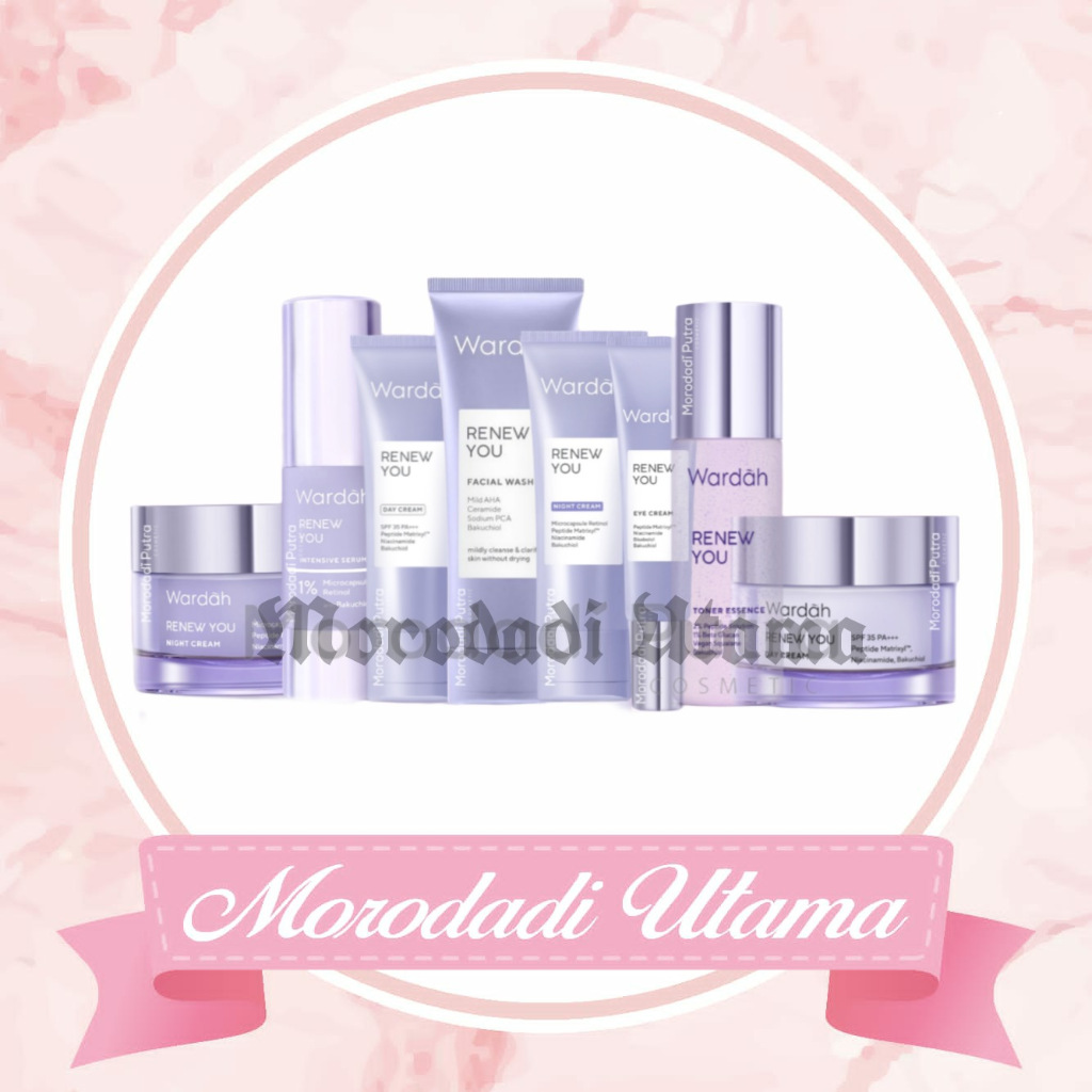 WARDAH RENEW YOU SERIES PAKET LENGKAP