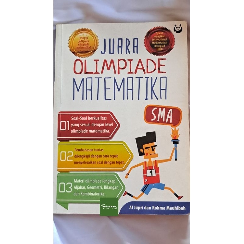 Buku Preloved Juara Olimpiade Matematika SMA