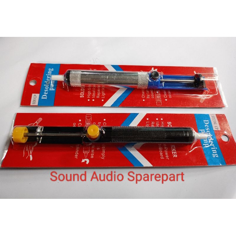 SEDOTAN TIMAH SOLDER / ATRAKTOR TIMAH SOLDER SILVER/HITAM