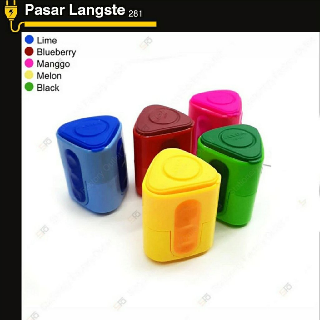 

rautan Lyra 2 lubang - groove twin hole - kuning