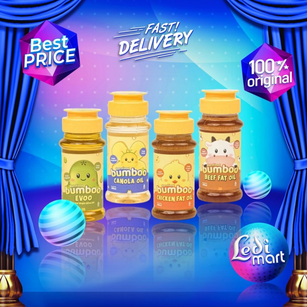 

Bumboo Minyak Mpasi - Beef Oil - Chicken Oil - Canola Oil Minyak Evoo Bumbo Asi Booster - Ledi Mart